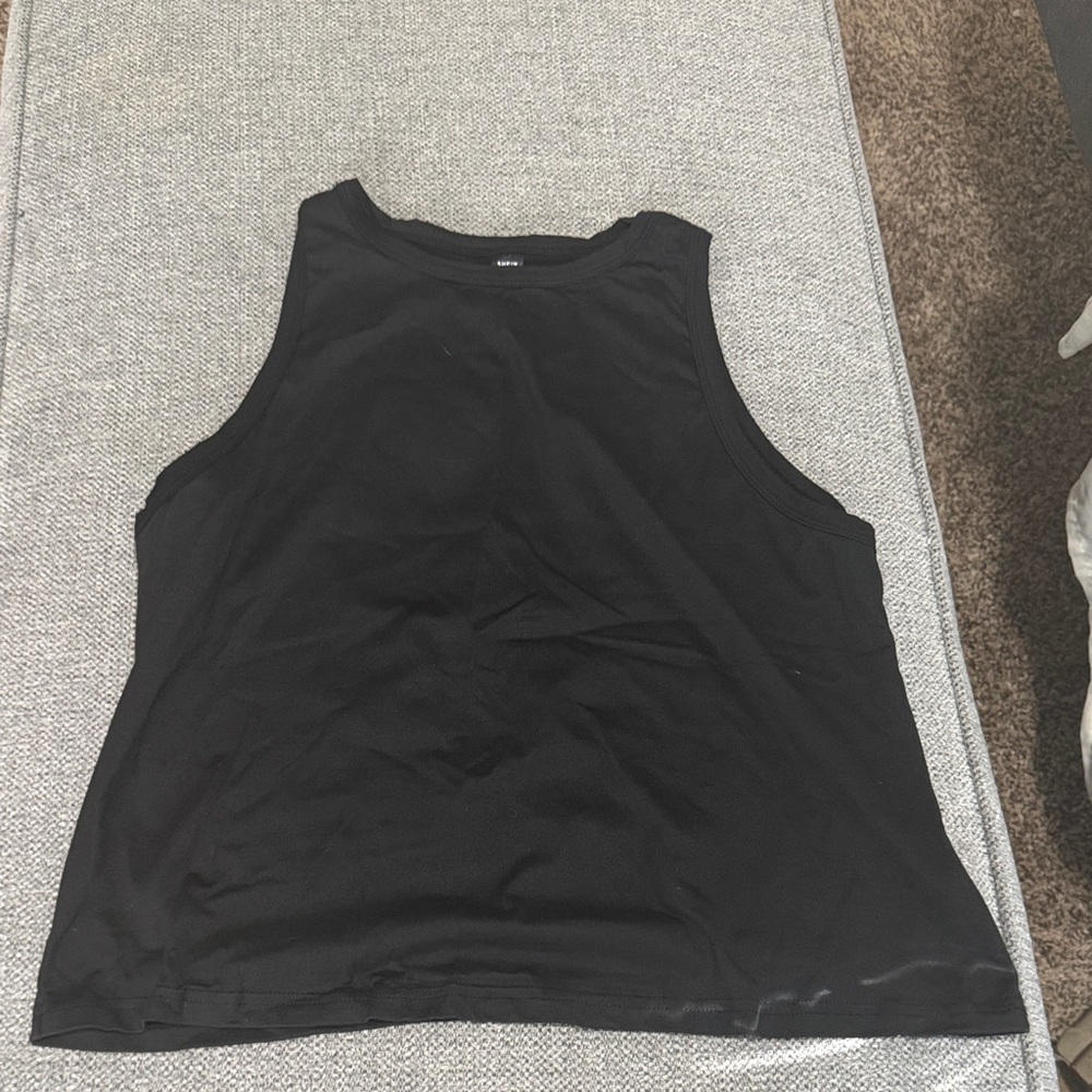 SHEIN Black Muscle Tee